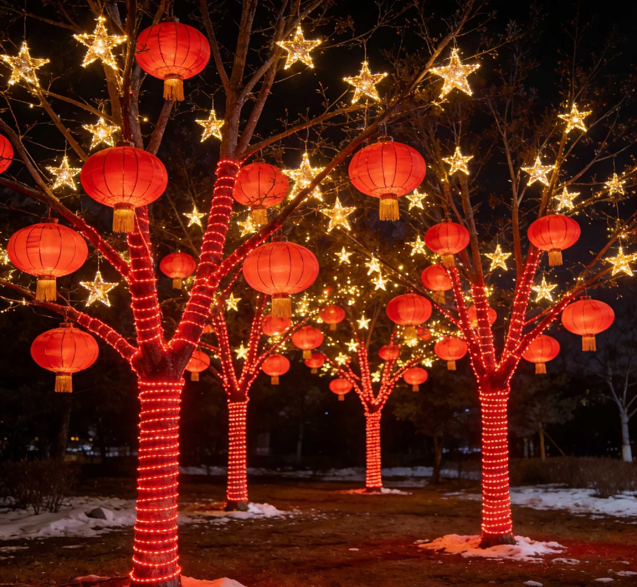 街边绿化亮化工程